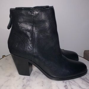 Frye black booties